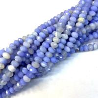 Natural Lace Agate Beads polished DIY & faceted dutch blue Sold Per Approx 38-40 cm Strand