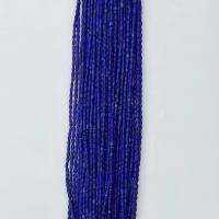 Lapis Lazuli Beads, gepolijst, azuursteen, 2x4mm, Per verkocht Ca 14.96 inch Strand