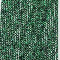 Natural Malachite Beads Round & faceted green Sold Per Approx 14.96 Inch Strand