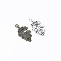 Zinc Alloy Leaf Pendants plated DIY nickel lead & cadmium free Approx 2mm Sold By PC