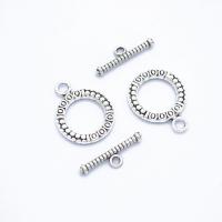 Zinc Alloy Toggle Clasp antique silver color plated DIY nickel lead & cadmium free  Approx 2 1.5mm Sold By Set
