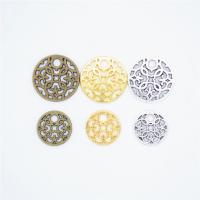 Zinc Alloy Hollow Pendants plated DIY nickel lead & cadmium free Approx 3mm Sold By PC