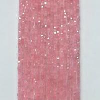 Perline di quarzo rosa naturale, Cerchio, formato differente per scelta & sfaccettati, rosa, Venduto per Appross. 14.96 pollice filo