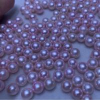 Cultured No Hole Freshwater Pearl Beads, DIY, pink,  8.5-9.4mm, Sold By PC