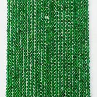 Φυσικά Χάντρες Πράσινη Agate, Γύρος, φυσικός, διαφορετικό μέγεθος για την επιλογή & πολύπλευρη, πράσινος, Sold Per Περίπου 14.96 inch Strand