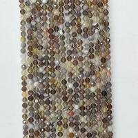 Natürliche Botswana Achat Perlen, rund, verschiedene Größen vorhanden & facettierte, keine, verkauft per ca. 14.96 ZollInch Strang