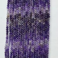 Natural Amethyst Beads Square faceted gradient color Sold Per Approx 14.96 Inch Strand
