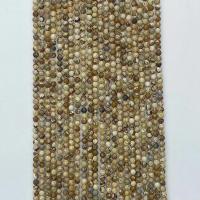 Picture jaspis perler, Picture Jasper, Runde, naturlig, forskellig størrelse for valg & facetteret, khaki, Solgt Per Ca. 14.96 inch Strand