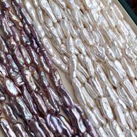 Perles de nacre de culture d'eau douce Biwa, perle d'eau douce cultivée, Pipa, DIY, plus de couleurs à choisir, 5-7mm, Vendu par Environ 15 pouce brin