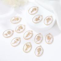 Shell Pendants Brass 14K gold plated fashion jewelry & for woman nickel lead & cadmium free Sold By PC