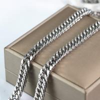 Nehrđajućeg čelika Curb Chain, 304 nehrđajućeg čelika, možete DIY, izvorna boja, 8.40mm, Prodano By m