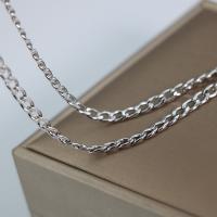 Stainless Steel Curb Chain 304 Stainless Steel DIY original color 3.50mm Sold By m