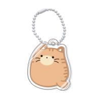 Bag Purse Charms Keyrings Keychains Acrylic Cat cute & Unisex 30-40mm Sold By PC