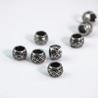 Stainless Steel Beads 304 Stainless Steel barrel DIY & blacken original color Sold By PC