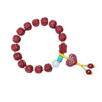 Fashion Cinnabar Bracelet for woman vermeil 10mm Length Approx 7.87 Inch Sold By PC