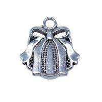Zinc Alloy Pendants gift shape antique silver color plated vintage & DIY nickel lead & cadmium free Sold By PC