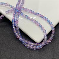 Crystal perle, Kristal, možete DIY, više boja za izbor, 4mm, 2pramenovi/Lot, 100računala/Strand, Prodano By Lot