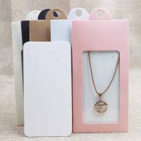 Jewelry Gift Box Paper Rectangle DIY Sold By PC