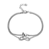 Zinc Alloy Anklet with 1.57inch extender chain fashion jewelry & for woman nickel lead & cadmium free Length Approx 8.27 Inch Sold By PC