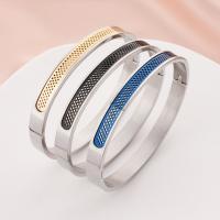 Stainless Steel Bangle 304 Stainless Steel fashion jewelry & for man 8mm 71.5mm Sold By PC