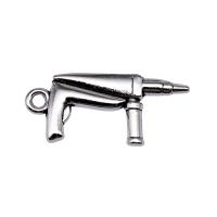 Zinc Alloy Tool Pendants Electrodrill antique silver color plated DIY nickel lead & cadmium free Sold By PC