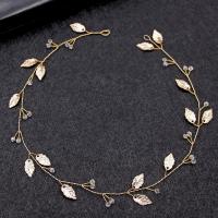Bridal Hair Wreath Zinc Alloy with Crystal fashion jewelry & for woman nickel lead & cadmium free 450mm Sold By PC