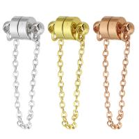 Brass magnetické zavírání, Mosaz, módní šperky & pro ženy, více barev na výběr, 32mm, 100PC/Bag, Prodáno By Bag