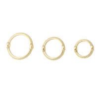 Grânulos de jóias de latão, cobre, cromado de cor dourada, joias de moda & DIY, dourado, vendido por PC