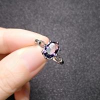 Crystal Finger Ring Brass with Crystal platinum plated for woman & hollow US Ring Sold By PC