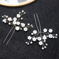 Bridal Hair Band Zinc Alloy with Plastic Pearl fashion jewelry & for woman & with rhinestone nickel lead & cadmium free Sold By PC