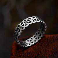 Titanium Steel Finger Ring polished vintage & for man US Ring Sold By PC