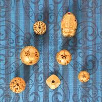 Brass Jewelry Beads DIY golden nickel lead & cadmium free Sold By PC