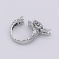 Zink Alloy-ringar, silver pläterad, mode smycken & Unisex, nickel, bly och kadmium gratis, Säljs av PC