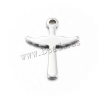 Stainless Steel Cross Pendants 304 Stainless Steel DIY original color Sold By PC