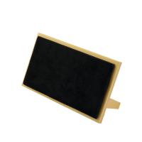 Velveteen Halsband Display, med PU, svart, 230x120x70mm, Säljs av PC