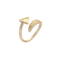 Messing Bezel Ring Base, guldfarve belagt, du kan DIY & justerbar & forskellige stilarter for valg, 5.3-9.6mm, Solgt af PC