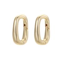 Brass Snap Clasp 14K gold plated DIY 10-17.6mm Sold By PC