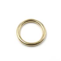 Brass Bag Circle Ring Buckle original color Sold By PC
