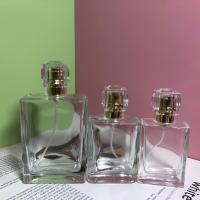 Glass Perfume Bottle with Aluminum Alloy portable & durable Sold By PC