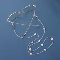 Glasses Holder Zinc Alloy with Seedbead anti-skidding & for woman nickel lead & cadmium free Length Approx 70 cm Sold By PC
