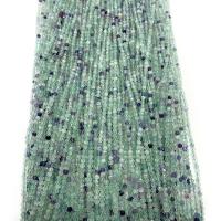 Perles de fluorite, La fluorite verte, DIY & normes différentes pour le choix & facettes, couleurs mélangées, Vendu par Environ 38 cm brin
