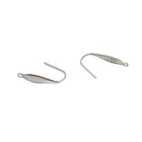 Stainless Steel Hook Earwire 316L Stainless Steel DIY & machine polishing original color Sold By Bag