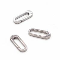 304 Stainless Steel Spring Buckle polished DIY original color Sold By PC