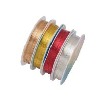 Brass žice, Mesing, različite veličine za izbor, više boja za izbor, nikal, olovo i kadmij besplatno, Prodano By spool