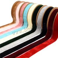 Velveteen stuha, Nylon Polypropylen, s Stuhající páska, DIY, více barev na výběr, 25mm, 10m/spool, Prodáno By spool