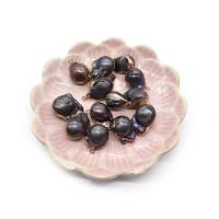 Ciondoli perle d'acqua dolci, perla d'acquadolce coltivata naturalmente, with ottone, Irregolare, placcato color oro, DIY, bianco, assenza di nichel,piombo&cadmio, 15x19-17x27mm, Venduto da PC