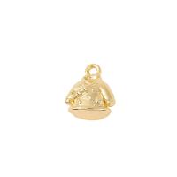 Brass Jewelry Pendants Garment gold color plated DIY Sold By PC