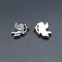Zinc Alloy Spacer Beads Angel antique silver color plated vintage & DIY nickel lead & cadmium free Approx Sold By Bag