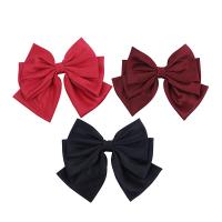Hair Slide Satin Bowknot handmade fashion jewelry & for woman Sold By PC