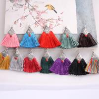 Zinc Alloy Pendants with Polyester Bohemian style & DIY Sold By PC